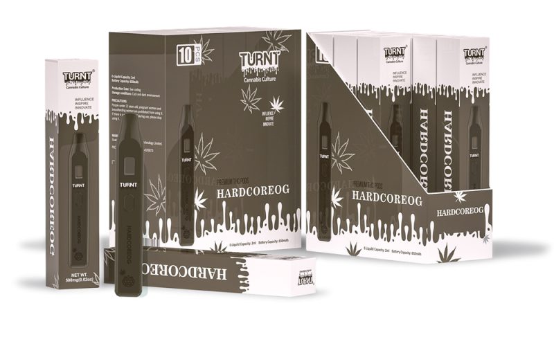 TURNT DELTA 8 DISPOSABLE VAPE PEN -2.0