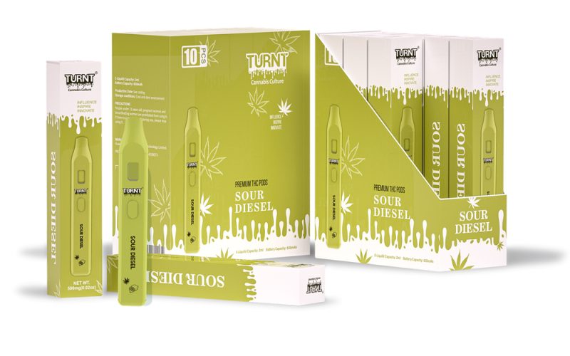 TURNT DELTA 8 DISPOSABLE VAPE PEN -2.0