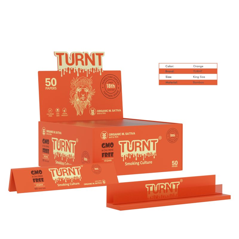 TURNT Sophistique 1-1/4 Rolling Papers & Tips