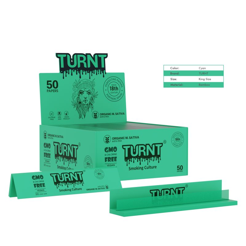 TURNT Sophistique 1-1/4 Rolling Papers & Tips