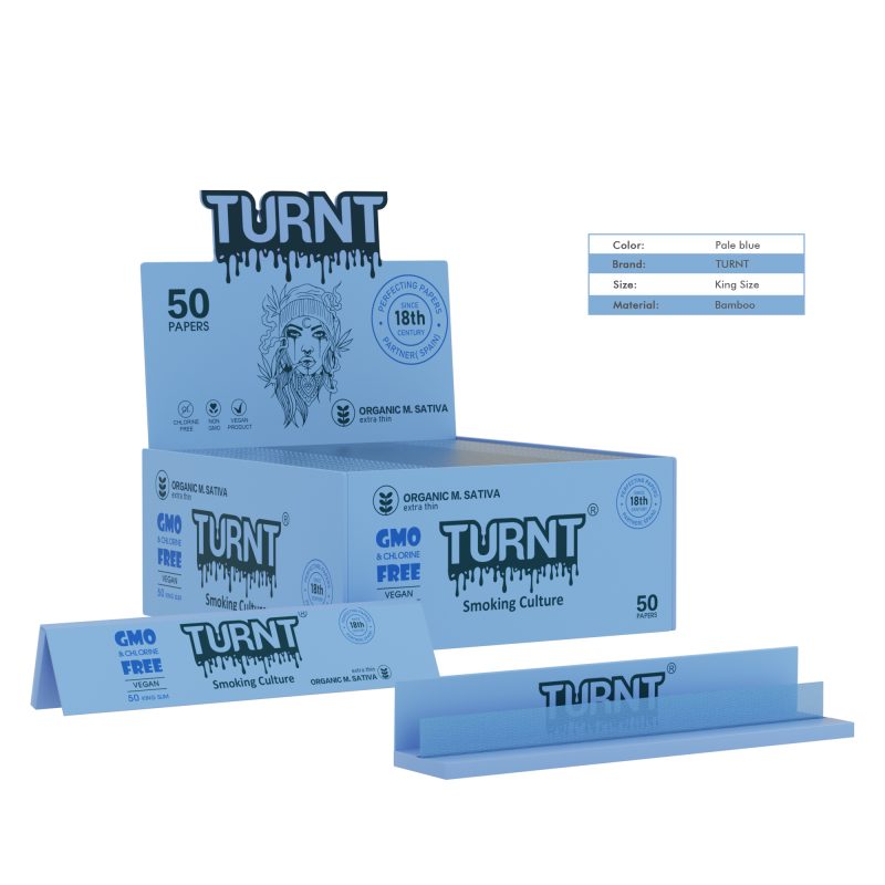 TURNT Sophistique 1-1/4 Rolling Papers & Tips