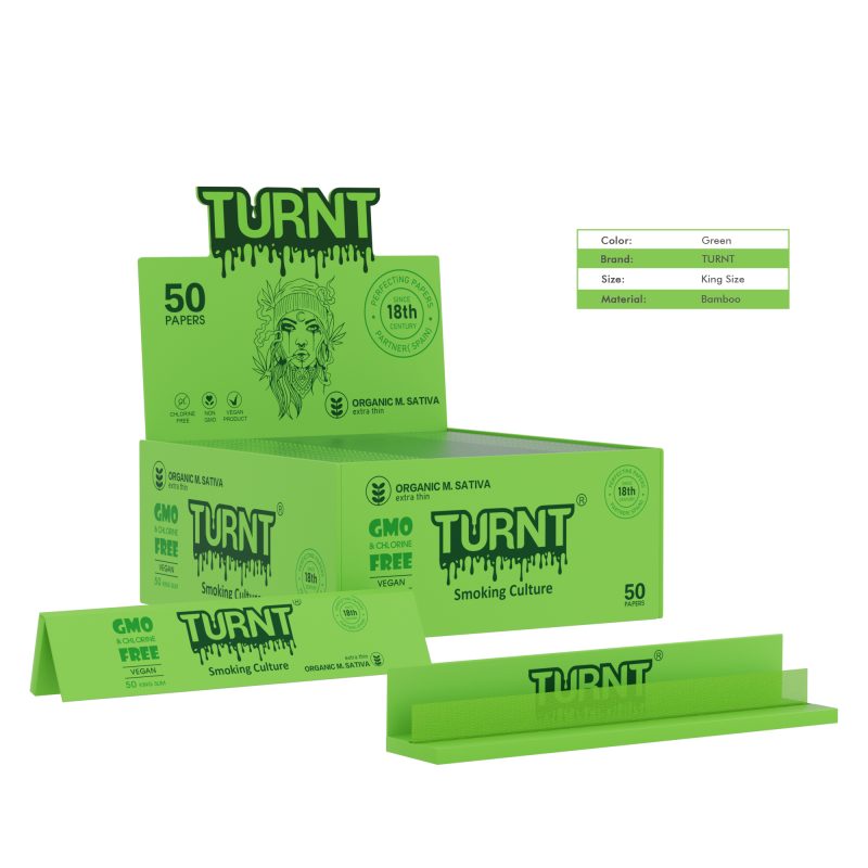 TURNT Sophistique 1-1/4 Rolling Papers & Tips