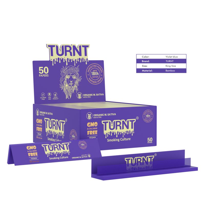 TURNT Sophistique 1-1/4 Rolling Papers & Tips