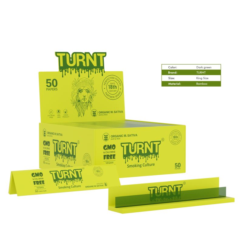 TURNT Sophistique 1-1/4 Rolling Papers & Tips