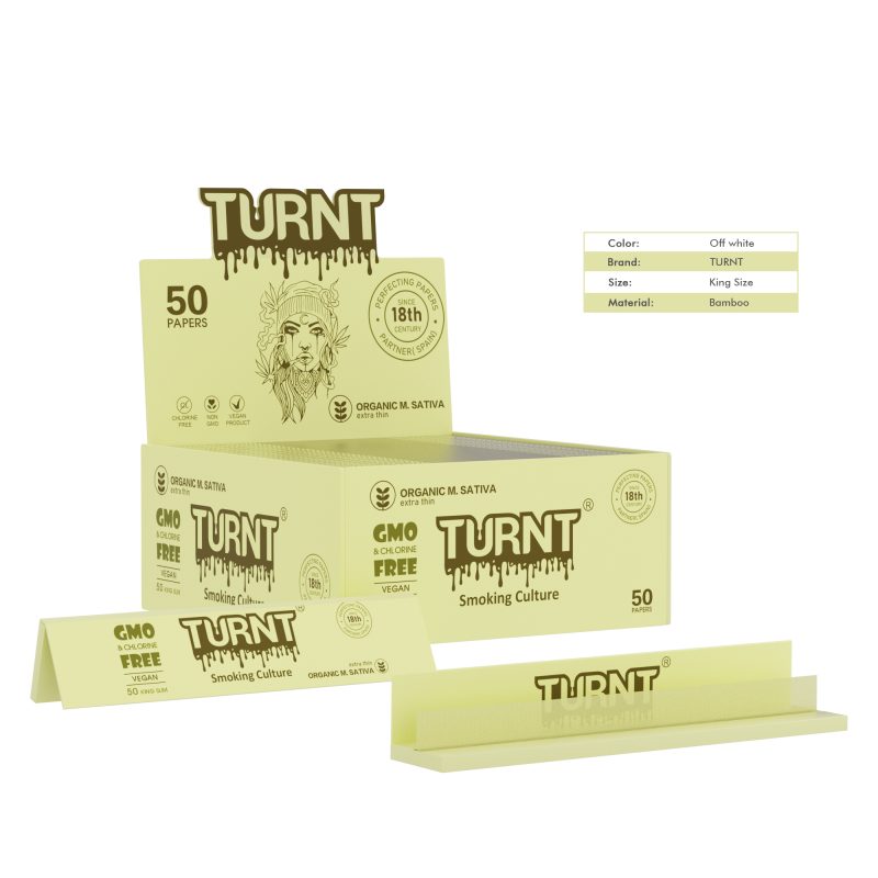 TURNT Sophistique 1-1/4 Rolling Papers & Tips