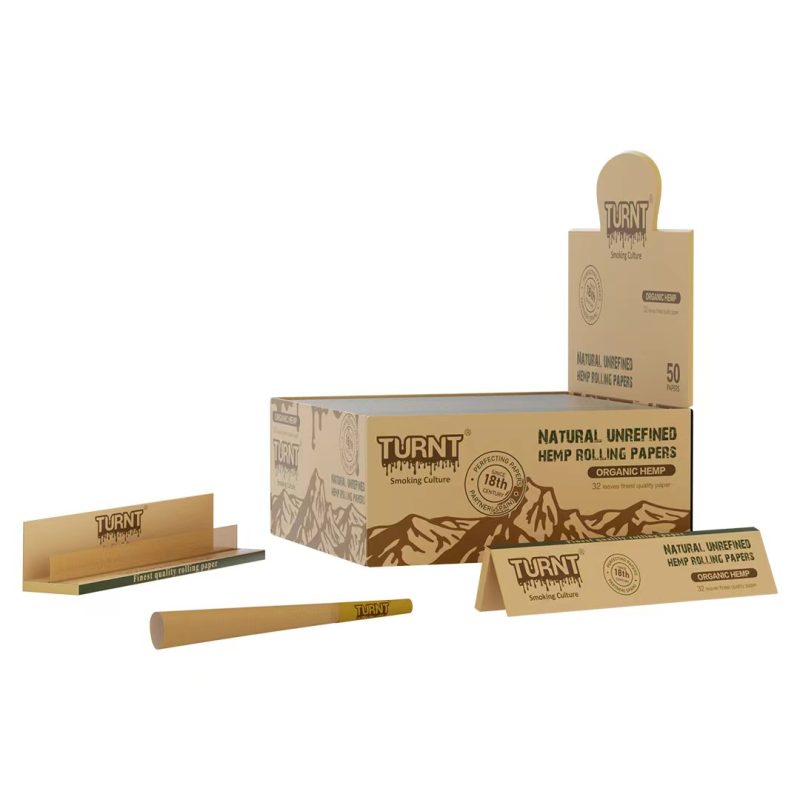 turnt Classic Unbleached Smoking Regular 1 1.4 (1.25) Papers