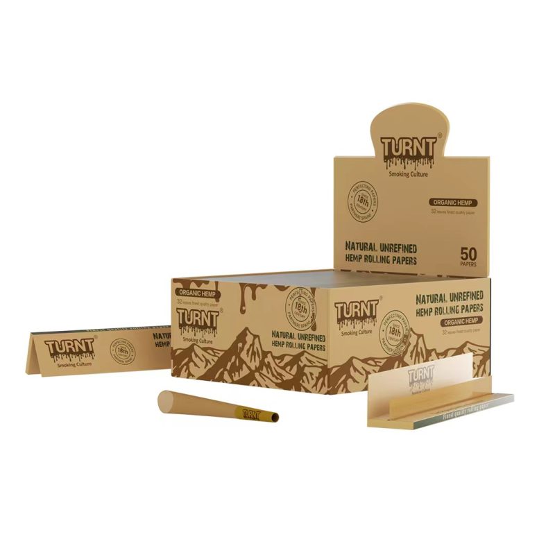 turnt Classic Unbleached Smoking Regular 1 1.4 (1.25) Papers