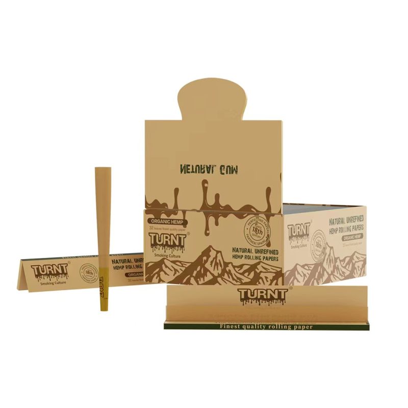 turnt Classic Unbleached Smoking Regular 1 1.4 (1.25) Papers