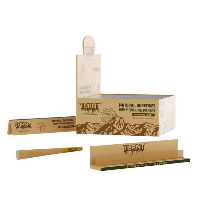turnt Classic Unbleached Smoking Regular 1 1.4 (1.25) Papers