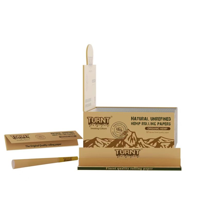 turnt Classic Unbleached Smoking Regular 1 1.4 (1.25) Papers