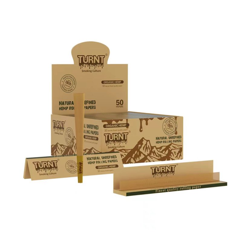 turnt Classic Unbleached Smoking Regular 1 1.4 (1.25) Papers