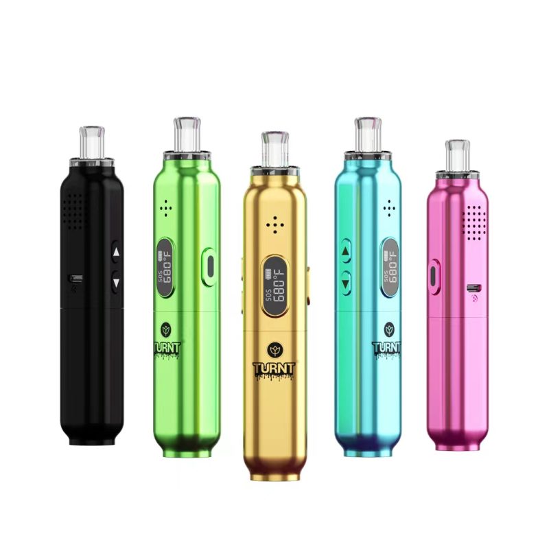 TURNT IPENs dry herb vaporizer with changeable chamber