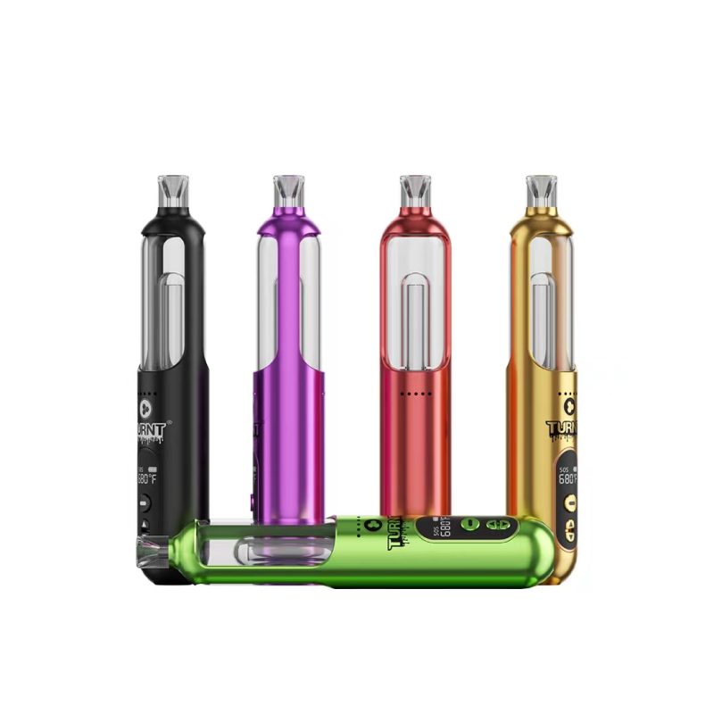 TURNT puffpro wax vaporizer with water filter