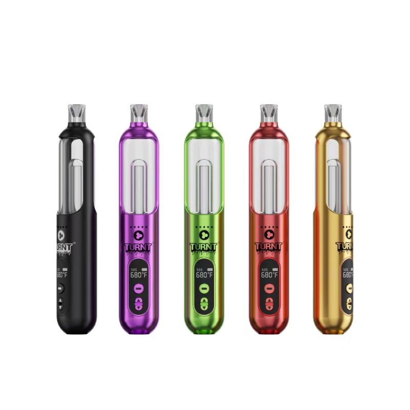 TURNT puffpro wax vaporizer with water filter