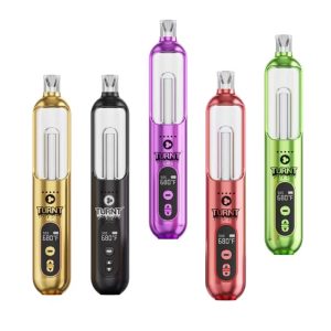 TURNT puffpro wax vaporizer with water filter